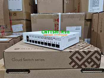 MikroTik CRS310-1G-5S-4S+IN 1x Gigabit Ethernet PoE In, 5x SFP, 4x SFP+