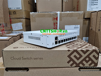 MikroTik CRS310-1G-5S-4S+IN 1x Gigabit Ethernet PoE In, 5x SFP, 4x SFP+
