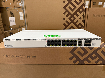 Switch MikroTik CRS320-8P-8B-4S+RM 16 Port GE PoE PoE++, 4 Port SFP+