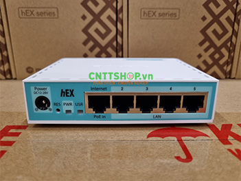 Router Cân Bằng Tải MikroTik hEX refresh E50UG 5 Ports 1G