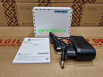 Router Cân Bằng Tải MikroTik hEX refresh E50UG 5 Ports 1G