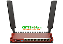 Router Wi-Fi 6 MikroTik L009UiGS-2HaxD-IN 8x 1GE RJ45, 1x SFP 2.5G Ports Router Wi-Fi 6 MikroTik L009UiGS-2HaxD-IN 8x 1GE RJ45, 1x SFP 2.5G Ports