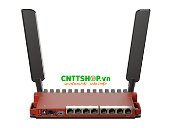Router Wi-Fi 6 MikroTik L009UiGS-2HaxD-IN 8x 1GE RJ45, 1x SFP 2.5G Ports