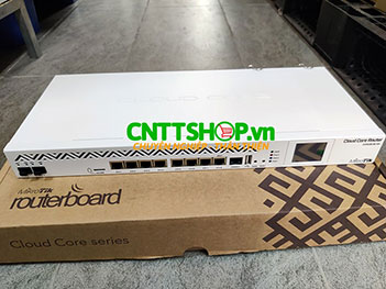 CCR1036-8G-2S+ MikroTik 8x Gigabit Ethernet, 2xSFP+ cages, LCD Router.