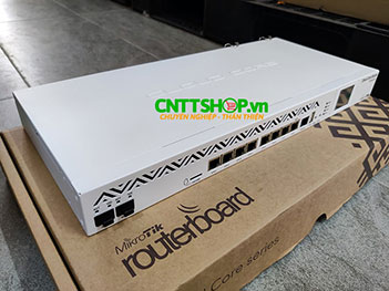 CCR1036-8G-2S+ MikroTik 8x Gigabit Ethernet, 2xSFP+ cages, LCD Router.