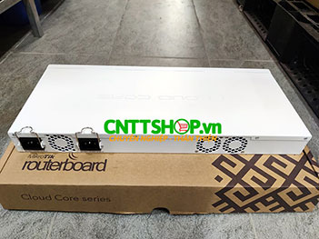 CCR1036-8G-2S+ MikroTik 8x Gigabit Ethernet, 2xSFP+ cages, LCD Router.