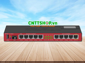 RB2011UiAS-IN Router Mikrotik 5 Port FE and 5 Port GE with PoE RouterOS L5
