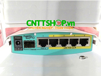 RB960PGS-PB Router Mikrotik 5 Port 1GE support PoE, 1 Port SFP