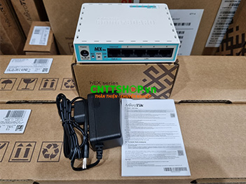 RB750r2 Router Mikrotik Hex lite 5 x 10/100 RJ45 Ports, RouterOS Level 4
