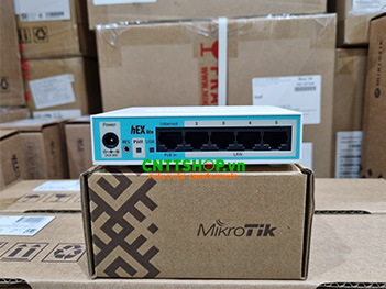 RB750r2 Router Mikrotik Hex lite 5 x 10/100 RJ45 Ports, RouterOS Level 4