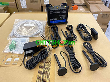 RUT955 Router Industrial Cellular Teltonika Dual Sim, 1x Serial Ports