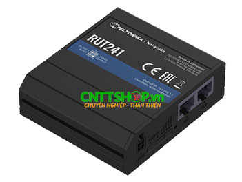 Router Industrial Teltonika RUT241, 1x WAN 100Mbps, 4G (LTE)