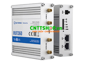 RUT360 Router Industrial Cellular Teltonika 4G LTE, Wifi