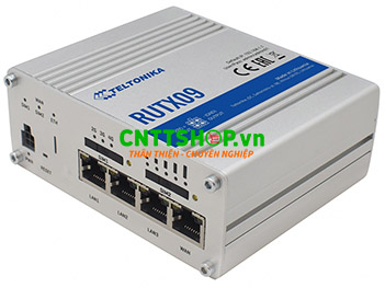 Router Công Nghiệp Teltonika RUTX09, 1x WAN 1GE, 3x LAN 1GE
