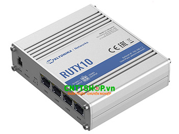 RUTX10 Router Industrial Teltonika 4x GE, Wifi, Bluetooth LE