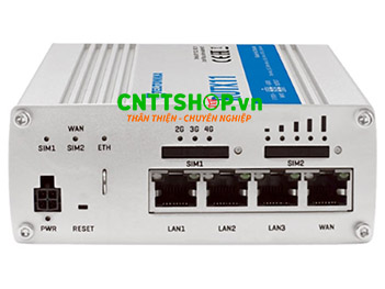 RUTX11 Router Industrial Teltonika 4x 1GE, 4G(LTE), Wifi Wave-2