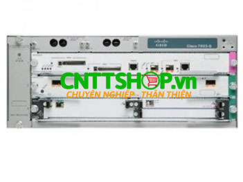 7603S-RSP720C-R - Cisco 7603S Chassis,3-slot,Redundant System,2RSP720-3C,2PS