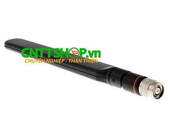 AIR-ANT2524DB-R= - 2.4 GHz 2 dBi/5 GHz 4 dBi Dipole Ant., Blk, RP-TNC