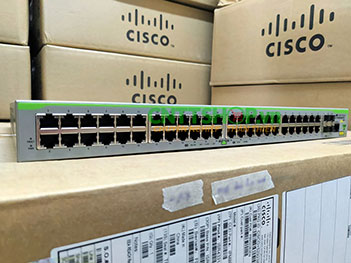 AT-FS980M/52PS Allied Telesis 48-port 10/100TX PoE+ 375W switch, 4 SFP uplinks