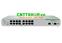 Allied Telesis AT-GS910/18XST - Switch - unmanaged - 16 x 10/100/1000 + 1 x 100/1000/2.5G/5G/10G + 1 x 1/10 Gigabit SFP+