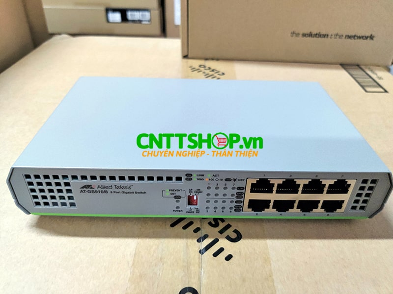 Switch mạng Allied Telesis AT-GS910/8 Giá Rẻ