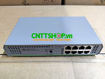 AT-GS910/8E Allied Telesis 8-port 10/100/1000T unmanaged switch with AC Adaptor