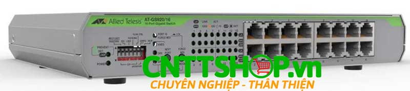 Hình ảnh Allied Telesis AT-GS920/16 16 Ports Unmanaged Switch