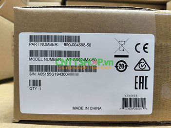 AT-GS924MX Switch Allied Telesis 24 Ports GE, 2 GE Combo Uplink, 2 SFP+ Stack/Data