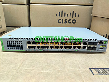 AT-GS924MX Switch Allied Telesis 24 Ports GE, 2 GE Combo Uplink, 2 SFP+ Stack/Data