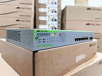 Allied Telesis AT-GS950/10PSV2-50 Gigabit WebSmart Edge PoE Switch