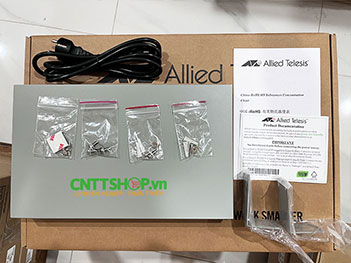 AT-GS950/16-50 Allied Telesis, WebSmart, EU Power Cord, 16 port 10/100/1000TX