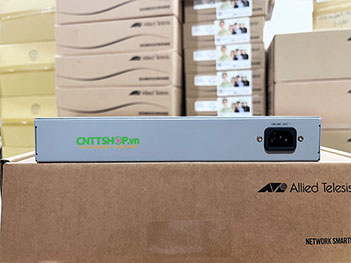 AT-GS950/8-50 Allied Telesis Switch, WebSmart, 8 port 10/100/1000TX, EU Power Cord