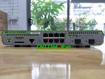 AT-GS970M/10 Switch Allied Telesis 8 Ports 10/100/1000T, 2 x 100/1000X SFP ports