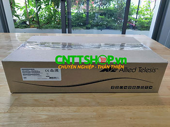 AT-GS970M/10PS-R Switch Allied Telesis 8 Ports PoE+ 124W, 2 SFP ports Uplink with rack mount kit