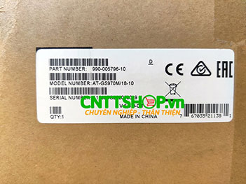 AT-GS970M/18 Switch Allied Telesis 16 Ports 10/100/1000T, 2 SFP Uplink