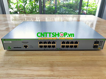 AT-GS970M/18 Switch Allied Telesis 16 Ports 10/100/1000T, 2 SFP Uplink