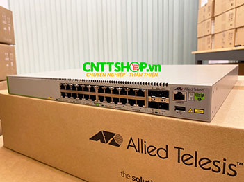 Switch Allied Telesis AT-GS980MX/28PSm-50 European Power Cord