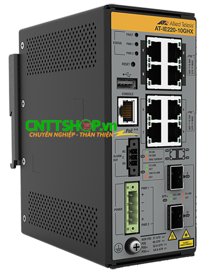 Switch Industrial Allied Telesis AT-IE220-10GHX-80