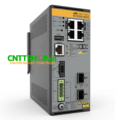 Layer 2+ Switch Industrial Allied Telesis AT-IE220-6GHX-80