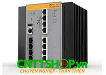 AT-IE300-12GP-80 Allied Telesis 8 Ports GE, 4 SFP Slot, Industrial Ethernet, Layer 3 Switch, Hi-PoE Support