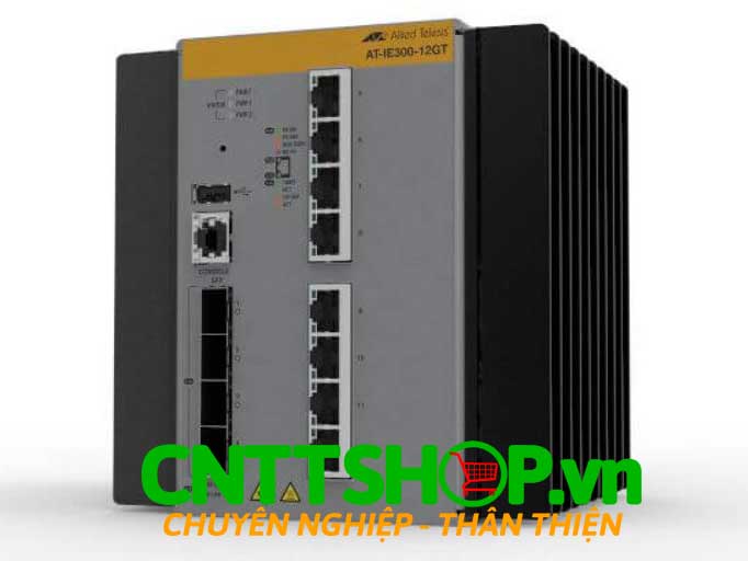 hình ảnh Switch mạng công nghiệp Allied Telesis AT-IE300-12GT-80