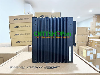 AT-IE340-12GP-80 Allied Telesis 8 GE RJ45, 4 SFP, Industrial Ethernet, Layer 3 Switch, PoE+ Support