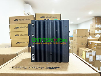 AT-IE340-12GP-80 Allied Telesis 8 GE RJ45, 4 SFP, Industrial Ethernet, Layer 3 Switch, PoE+ Support