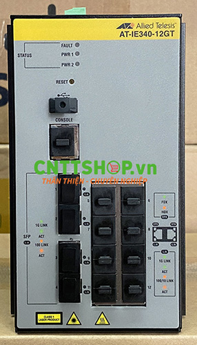 Hình ảnh Switch Công nghiệp 8 Ports AT-IE340-12GT-80