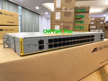 AT-IE510-28GSX-80 Allied Telesis 24 Ports SFP, 4x 1/10G SFP+, Industrial, Stackable Layer 3 Switch