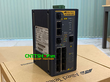 AT-IS230-10GP-80 Allied Telesis 8 Ports GE, 2 SFP combo, Industrial Layer 2 Switch, POE+ support (120W)