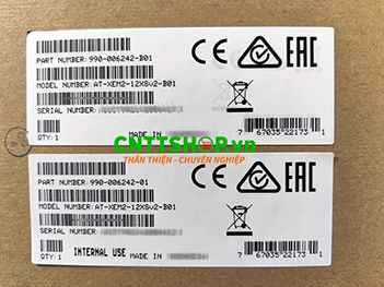 AT-XEM2-12XS v2-B01 Allied Telesis network module 12-port 1/10G SFP+