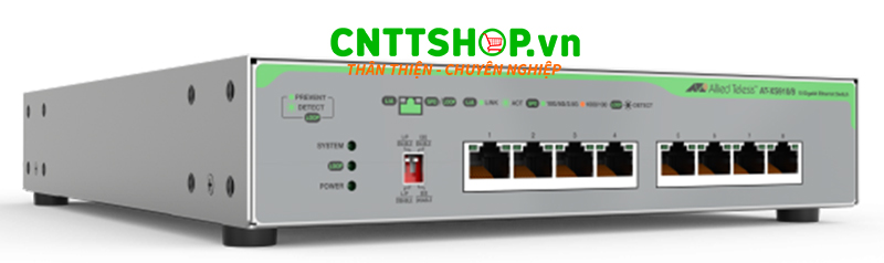 AT-XS910/8-10 Switch Allied Telesis 8x 100M/1/2.5/5/10 Multi-Gigabit Ports