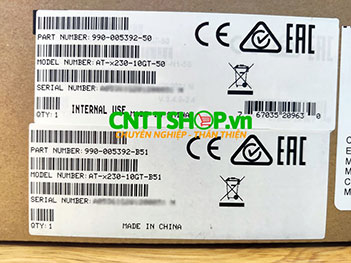 AT-x230-10GT Allied Telesis L3 Switch with 8 x 10/100/1000T ports, 2 x 100/1000X SFP ports