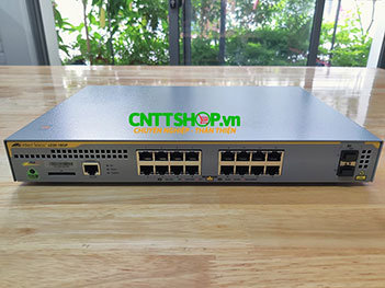 AT-x230-18GP Switch Allied Telesis Layer 3, 16 Cổng PoE+, 2 Cổng SFP 1GE Uplink